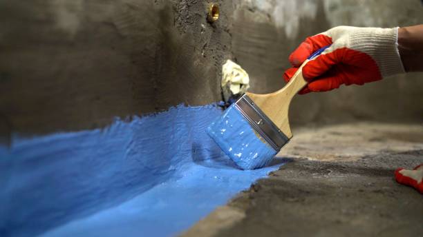 Professional waterproofing crew in Halstead, Halstead, KS